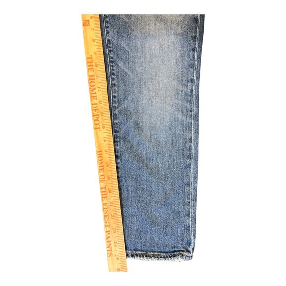 Madewell Perfect Vintage Crop Jeans Women’s 27 High Rise Light Wash Distressed - Picture 9 of 9